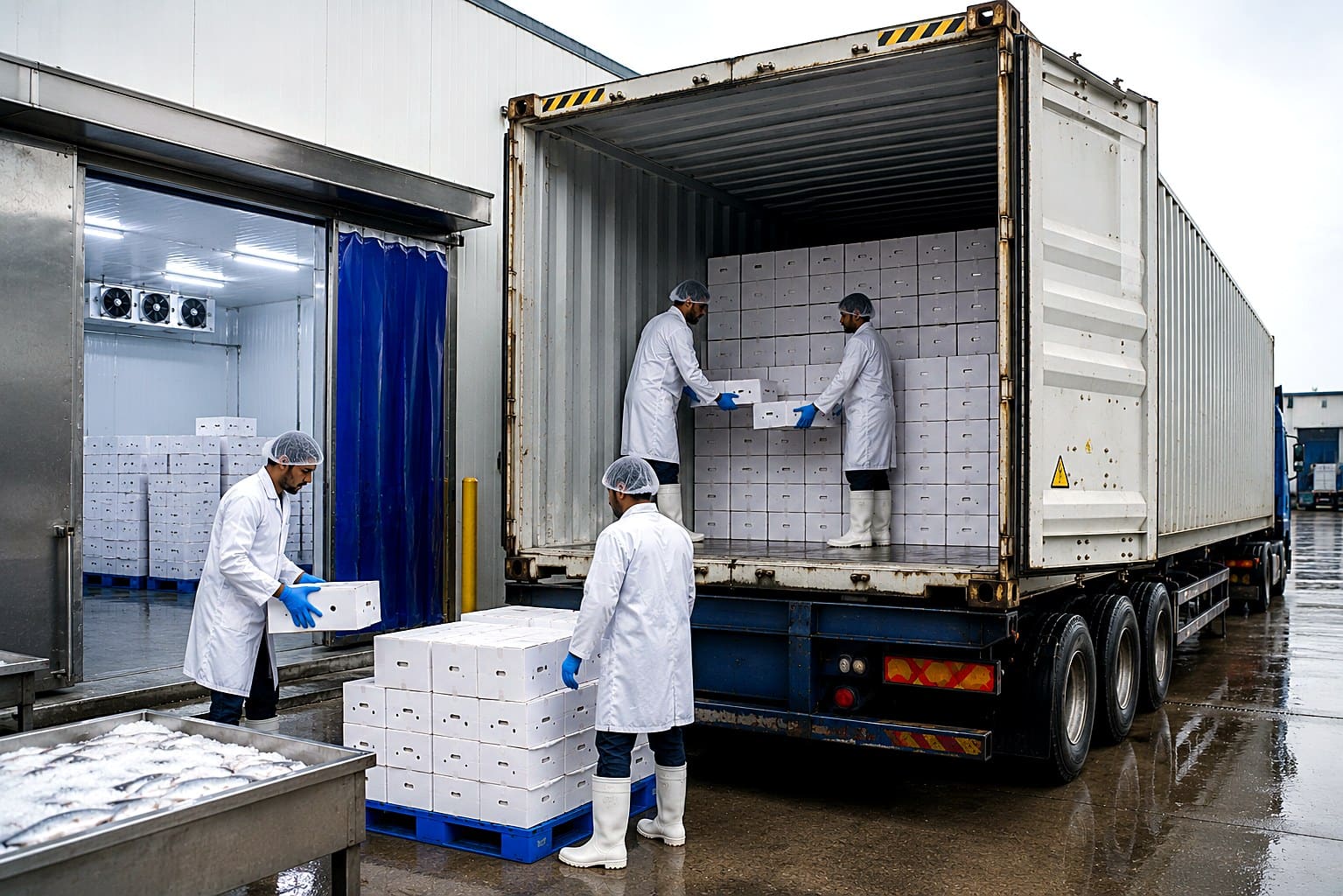 Reefer Container Loading