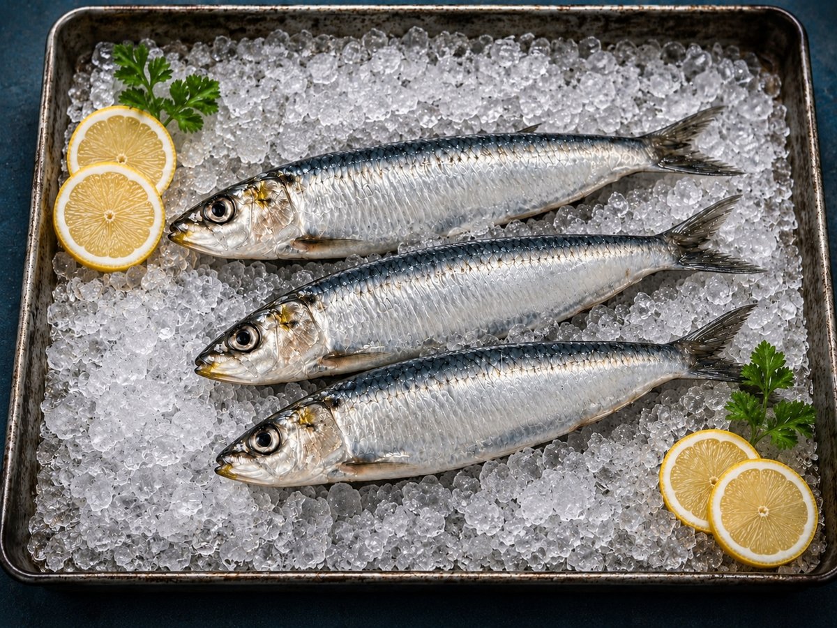 Sardine (Sardinella longiceps) on ice — Sea Star Impex